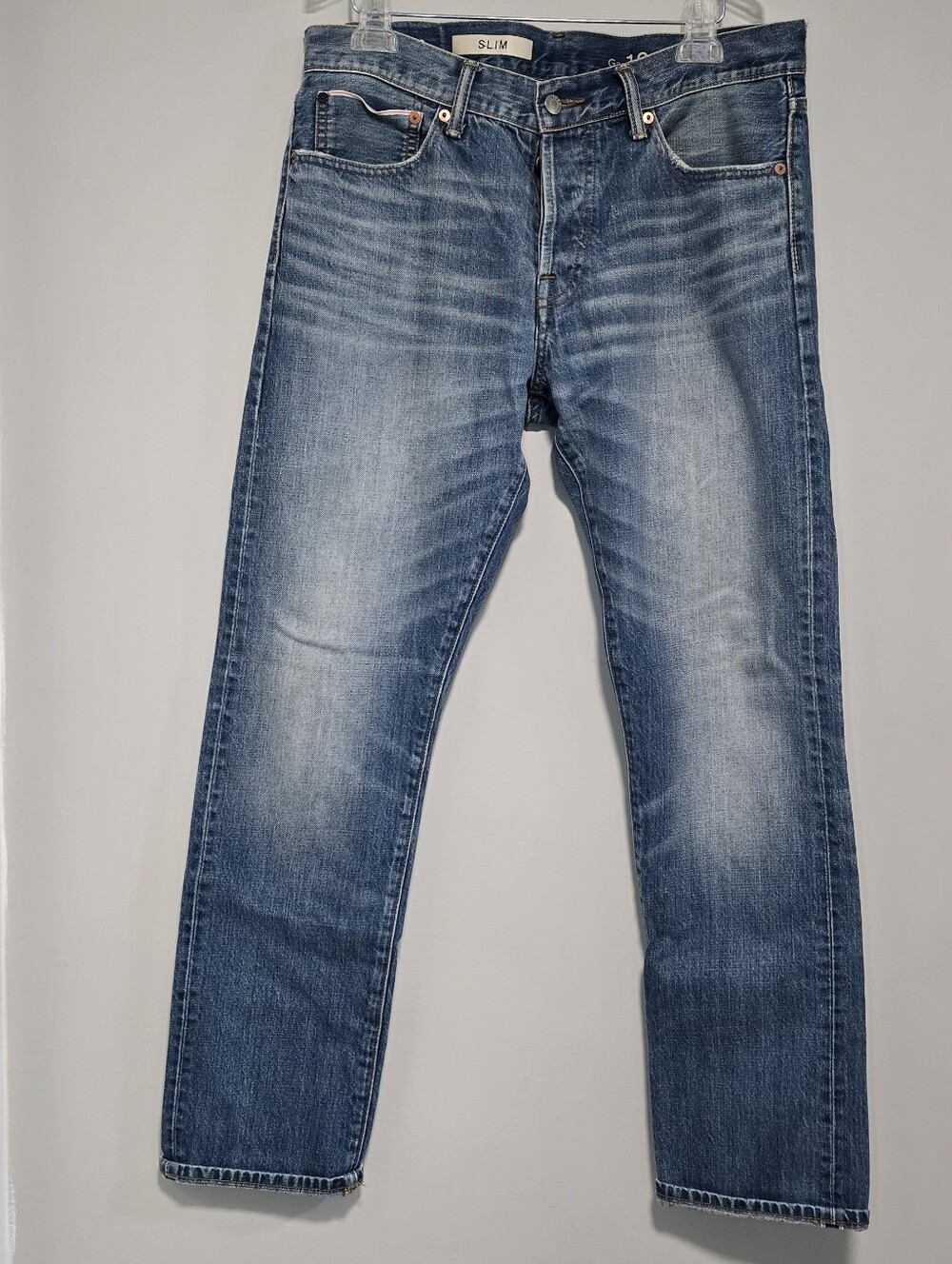 Gap 1969 Men's Japanese Selvedge Slim in Blue Waist 33x30